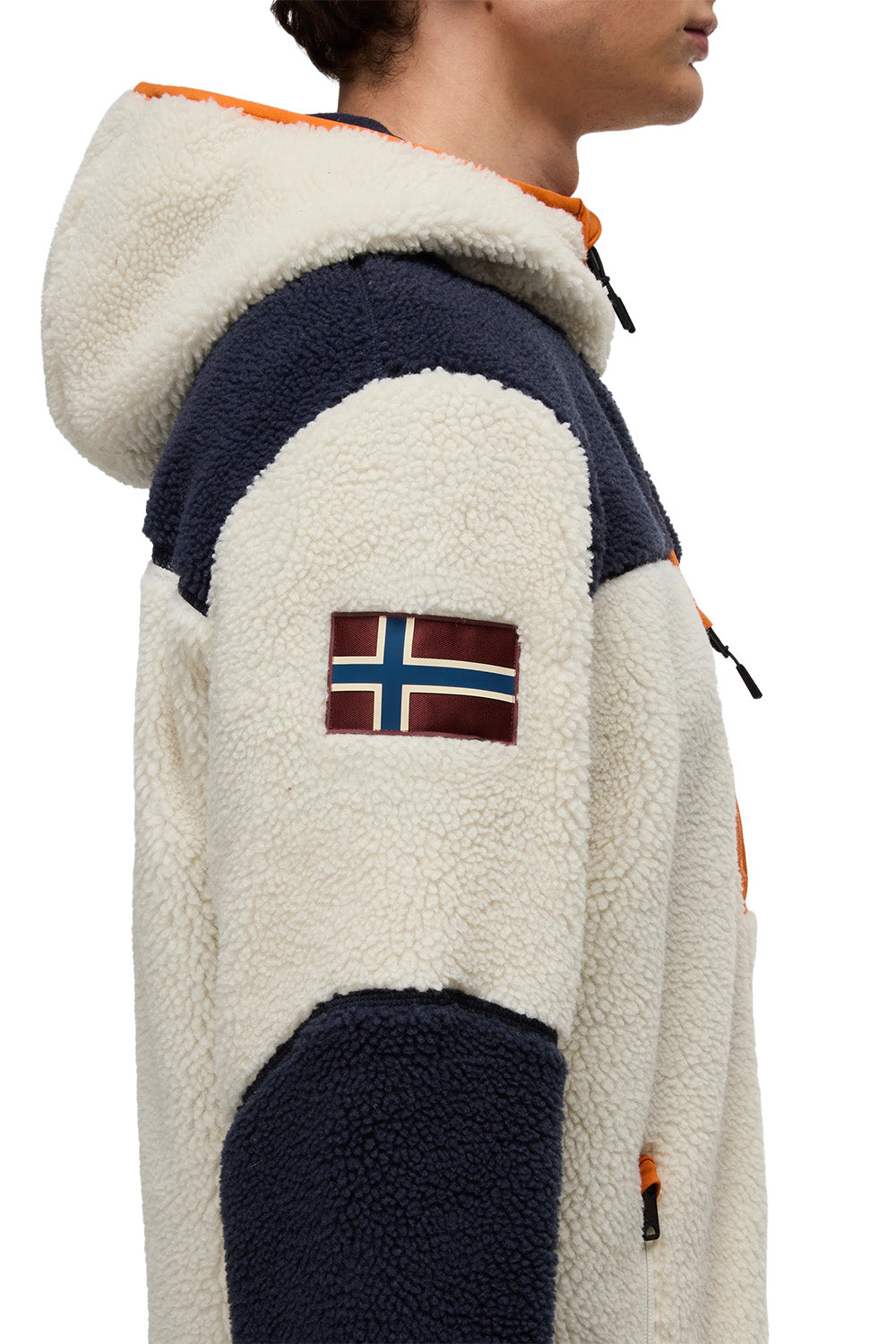 Yupik Fzh 3 Regular Fit Fermuarlı Kapüşonlu Peluş Mont - 4