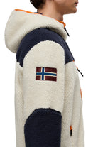 Yupik Fzh 3 Regular Fit Fermuarlı Kapüşonlu Peluş Mont - 4