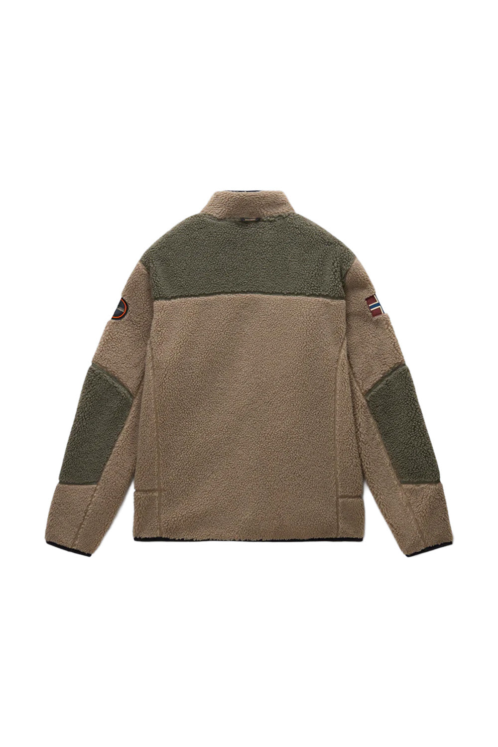 Napapijri-Yupik Fzh 3 Yeşil Peluş Mont-Mont-2-Milagron.com