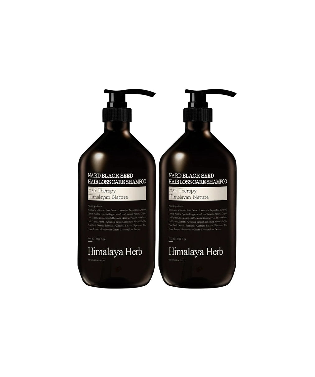 Nard Black Seed Hair Loss Care Shampoo - Çörek Otu Özlü Saç Dökülmesi Karşıtı Şampuan 100ml x2