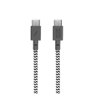 Native Union Belt Cable-Type-C-C Zebra 1.2M Şarj Kablosu