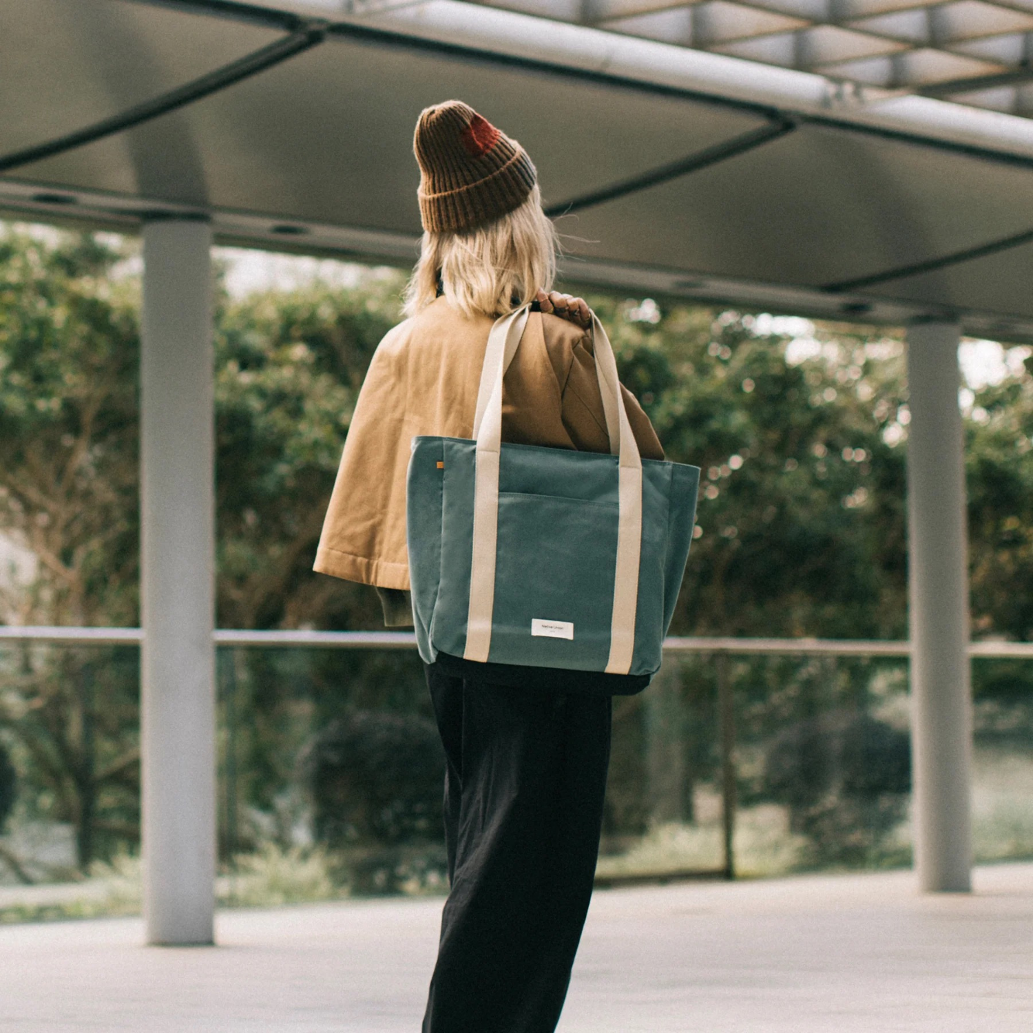 Native Union Wfa Omuz Çantası Slate Green