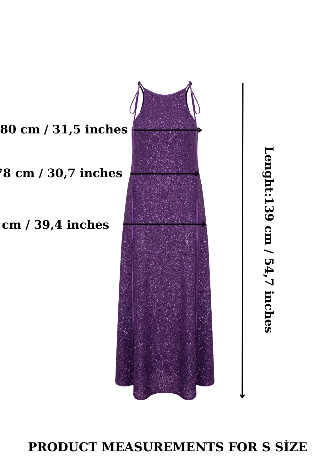 Nazlı Ceren-Addie Payetli Elbise Sparkling Grape-Elbise-5-Milagron.com