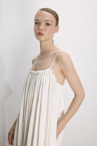 Nazlı Ceren-Adele Elbise Beyaz-Dresses-2-Milagron.com