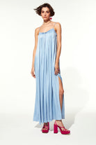 Nazlı Ceren-Adele Elbise Mavi-Elbise-3-Milagron.com