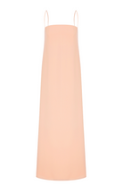 Aella Şifon Elbise Apricot Cream