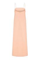Aella Şifon Elbise Apricot Cream