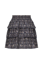 Nazlı Ceren-Amy Koton Mini Etek Brown-Etek-1-Milagron.com