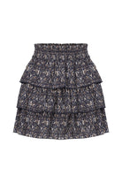 Nazlı Ceren-Amy Koton Mini Etek Brown-Etek-2-Milagron.com