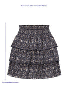 Nazlı Ceren-Amy Koton Mini Etek Brown-Etek-6-Milagron.com