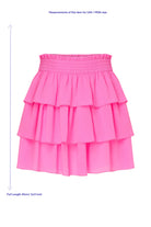 Nazlı Ceren-Amy Mini Etek Pembe-Etek-6-Milagron.com