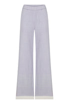 Nazlı Ceren-Anville Wide Leg Keten Pantolon-Pantolon-1-Milagron.com