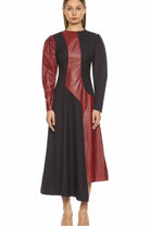 Nazlı Ceren-Bitte Midi Elbise-Elbise-6-Milagron.com