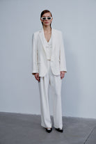 Boxy Blazer Beyaz