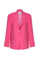Nazlı Ceren-Boxy Oversize Blazer Bubble Gum Pink-Ceket-1-Milagron.com