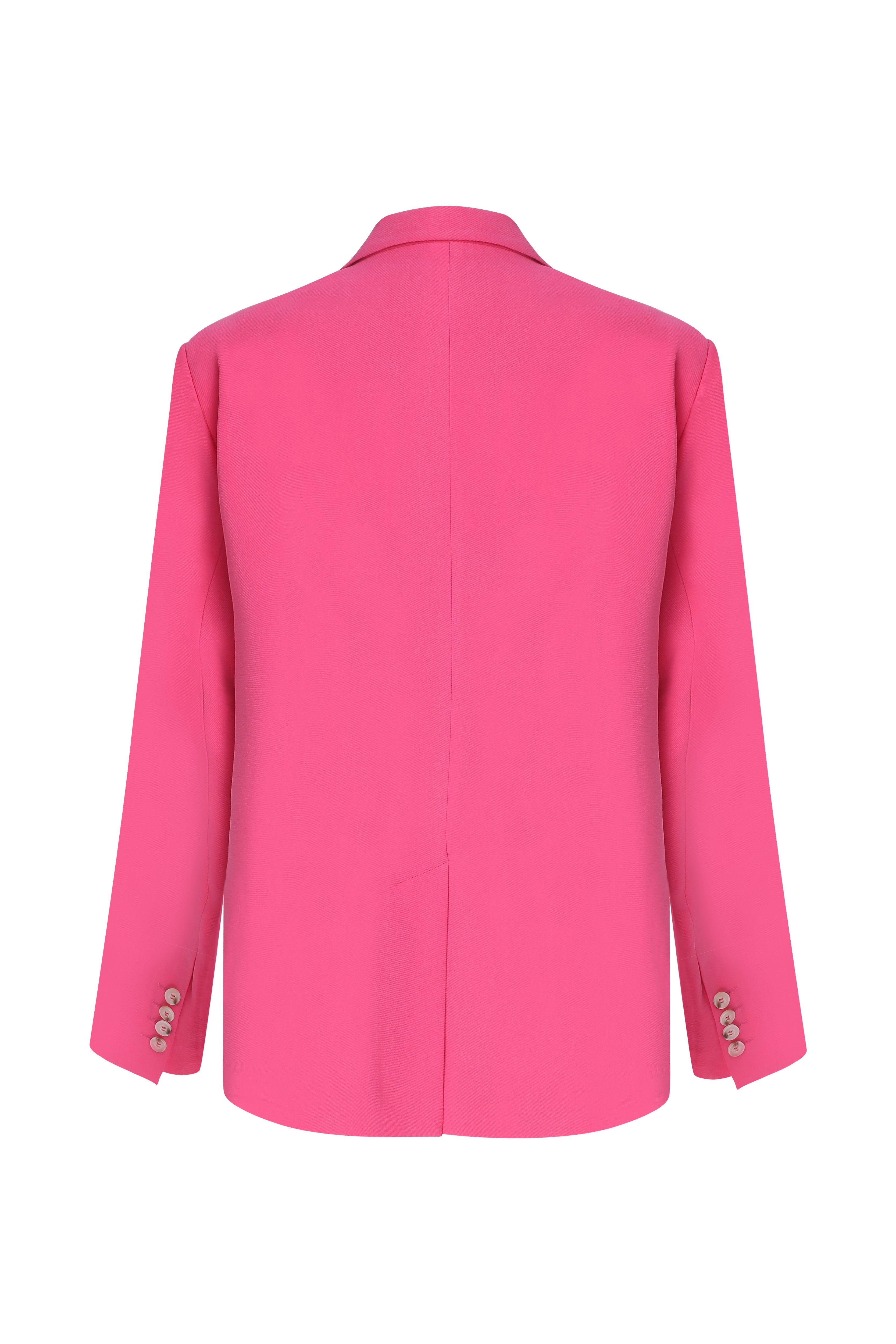 Nazlı Ceren-Boxy Oversize Blazer Bubble Gum Pink-Ceket-2-Milagron.com