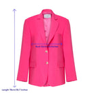 Nazlı Ceren-Boxy Oversize Blazer Bubble Gum Pink-Ceket-6-Milagron.com