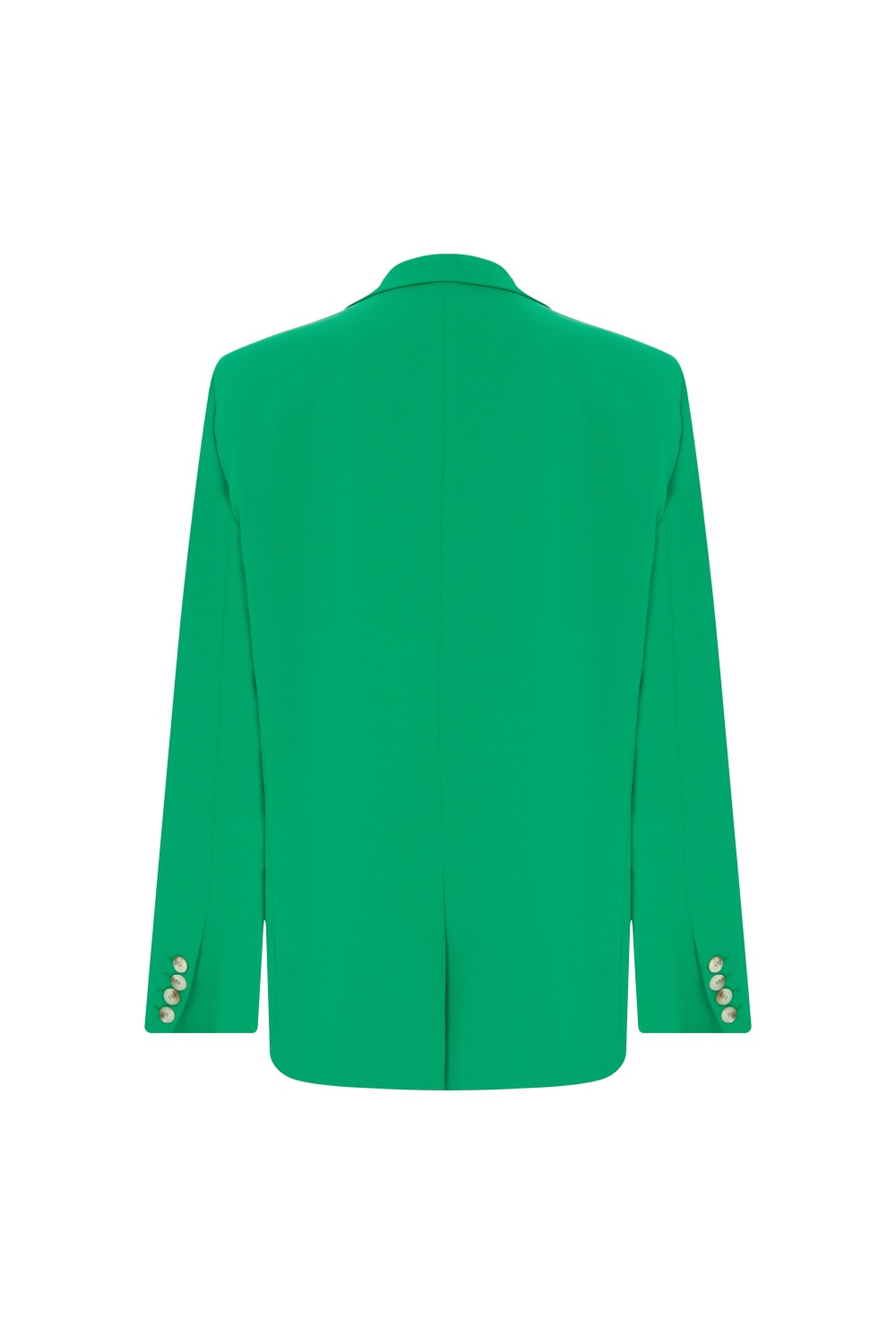 Nazlı Ceren-Boxy Oversize Blazer Vert De Noel-Ceket-1-Milagron.com