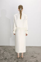 Nazlı Ceren-Boxy Saten Kısa Ceket-Ceket-6-Milagron.com