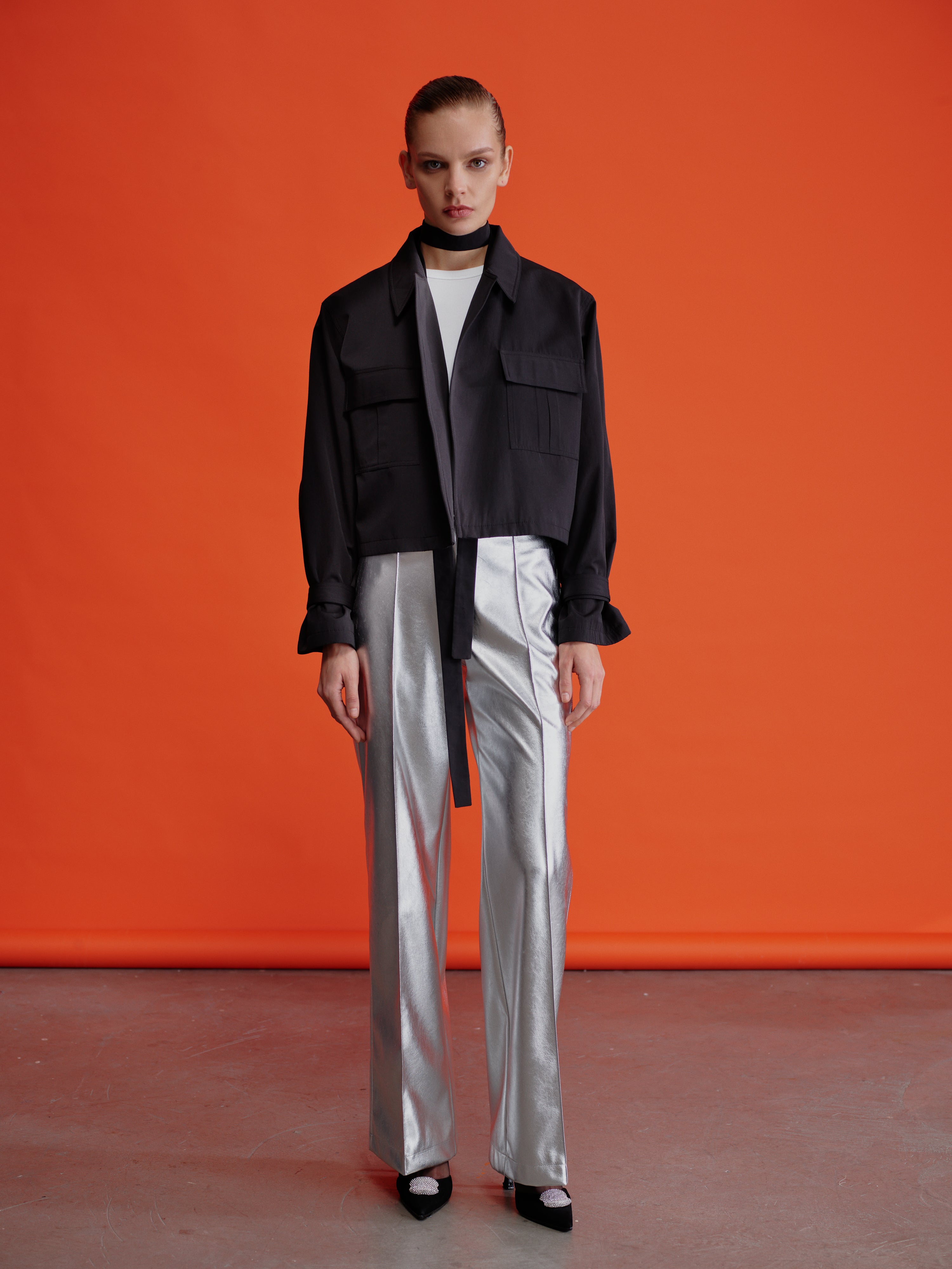 Nazlı Ceren-Callie Koton Ceket Siyah-Ceket-1-Milagron.com