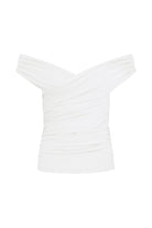 Nazlı Ceren-Cheri Jarse Bluz Beyaz-Bluz-1-Milagron.com