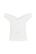 Nazlı Ceren-Cheri Jarse Bluz Beyaz-Bluz-2-Milagron.com