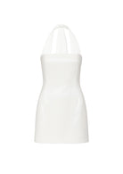 Clarine Mini Elbise Beyaz