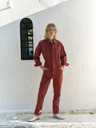 Nazlı Ceren-Dorothy Koton Tulum Bordo-Tulum-1-Milagron.com