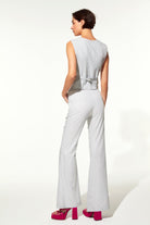 Nazlı Ceren-Doxy Flared Koton Pantolon-Pantolon-4-Milagron.com