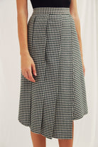 Nazlı Ceren-Eliza Asimetrik Yün Etek-Etek-3-Milagron.com