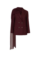 Nazlı Ceren-Elodie Blazer Bordo-Ceket-6-Milagron.com