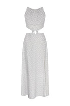 Nazlı Ceren-Eloise Halka Detaylı Koton Elbise-Elbise-1-Milagron.com