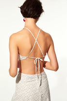 Nazlı Ceren-Eloise Halka Detaylı Koton Elbise-Elbise-5-Milagron.com