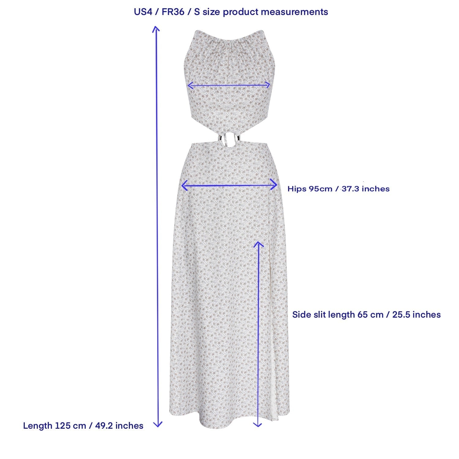 Nazlı Ceren-Eloise Halka Detaylı Koton Elbise-Elbise-7-Milagron.com