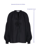 Nazlı Ceren-Eve Koton Gömlek Black-Gömlek-4-Milagron.com