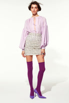 Nazlı Ceren-Eve Koton Gömlek Lilac-Gömlek-2-Milagron.com