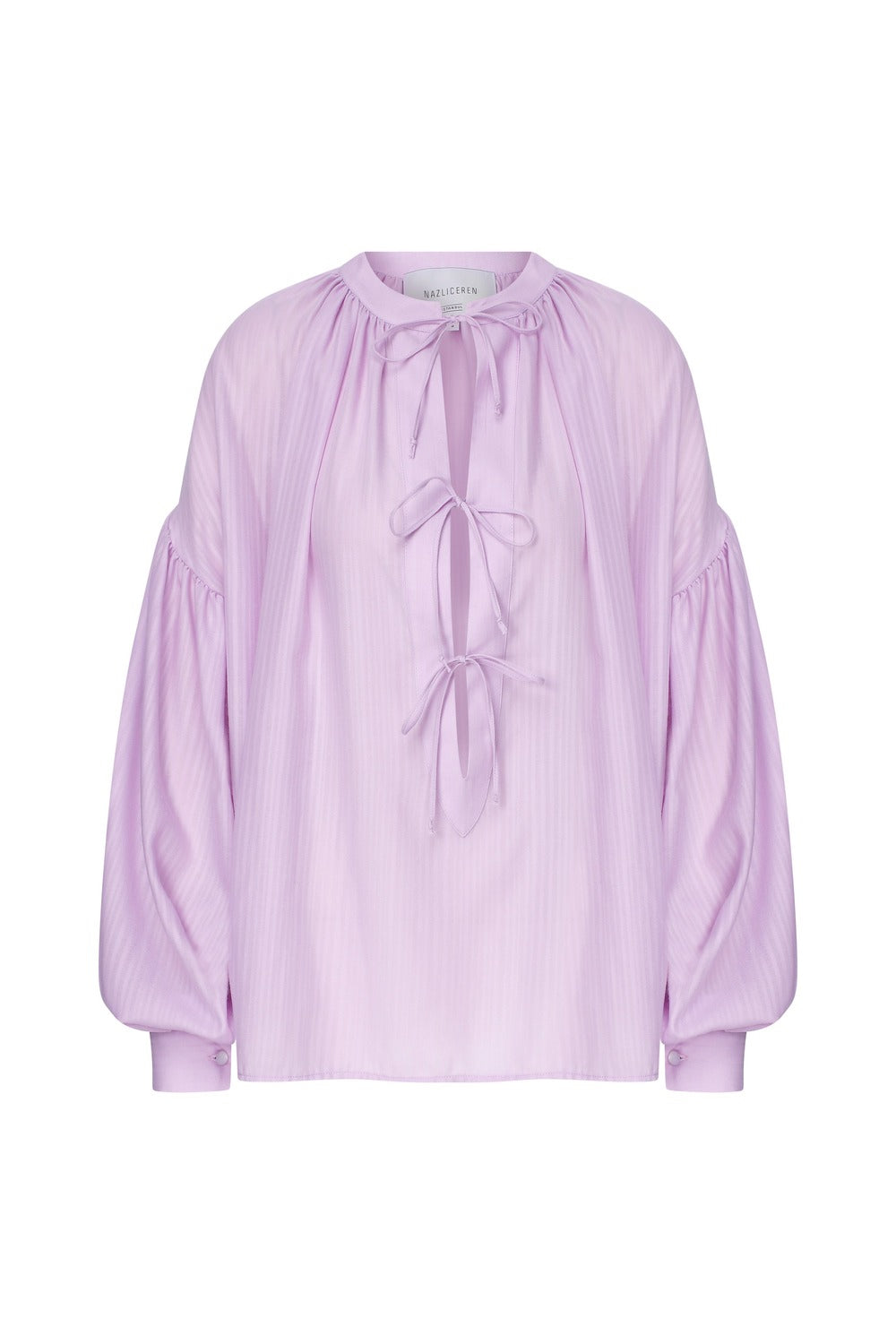 Nazlı Ceren-Eve Koton Gömlek Lilac-Gömlek-3-Milagron.com