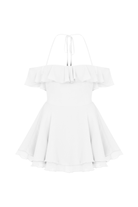 Evie Mini Elbise Beyaz