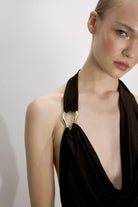 Nazlı Ceren-Franca Jarse Bluz Siyah-Büstiyer-4-Milagron.com