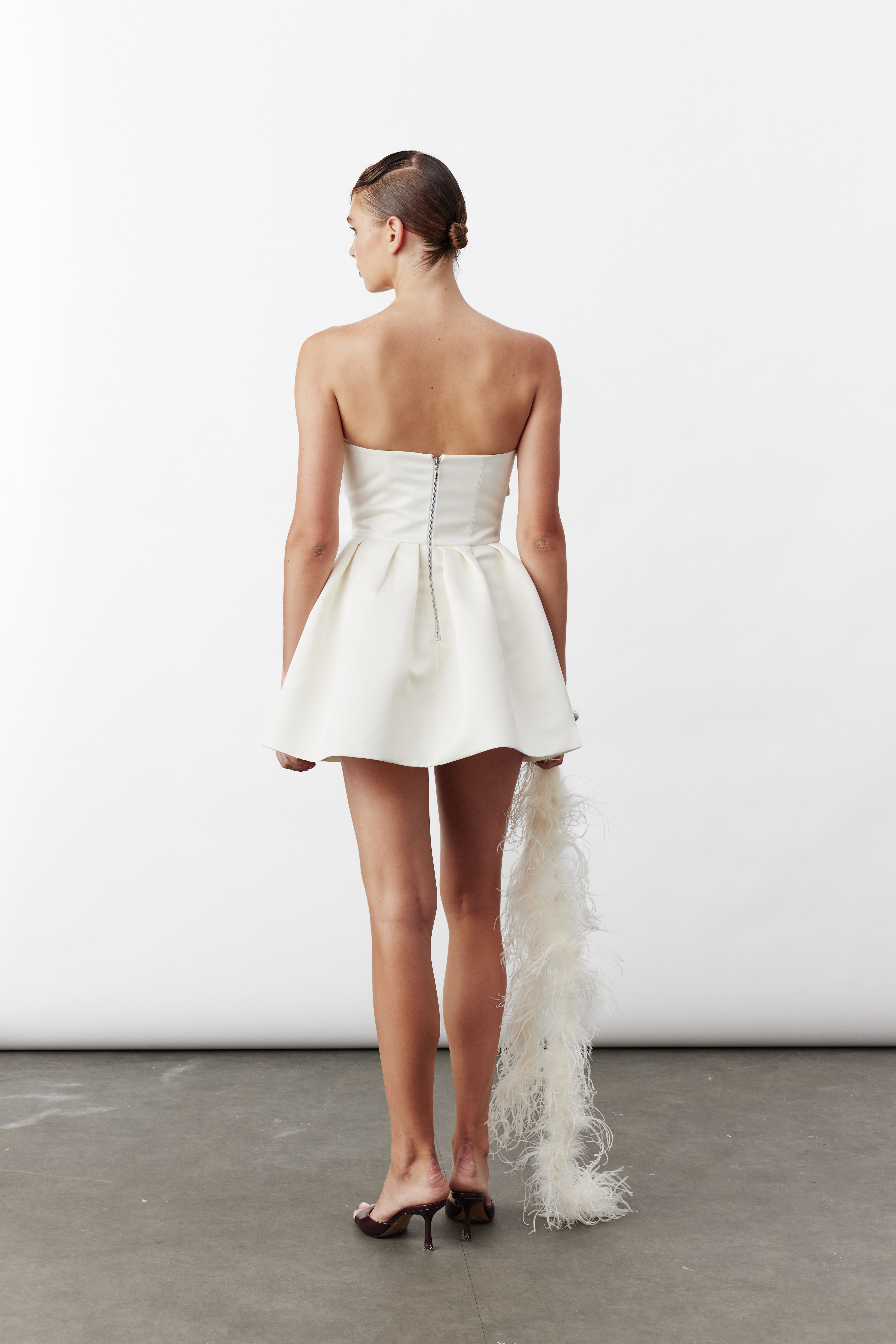 Nazlı Ceren-Freya Mini Elbise-Elbise-3-Milagron.com