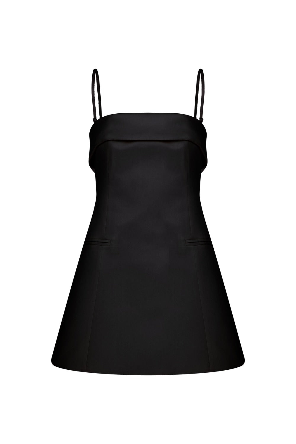Nazlı Ceren-Gaia Mini Elbise Siyah-Elbise-7-Milagron.com