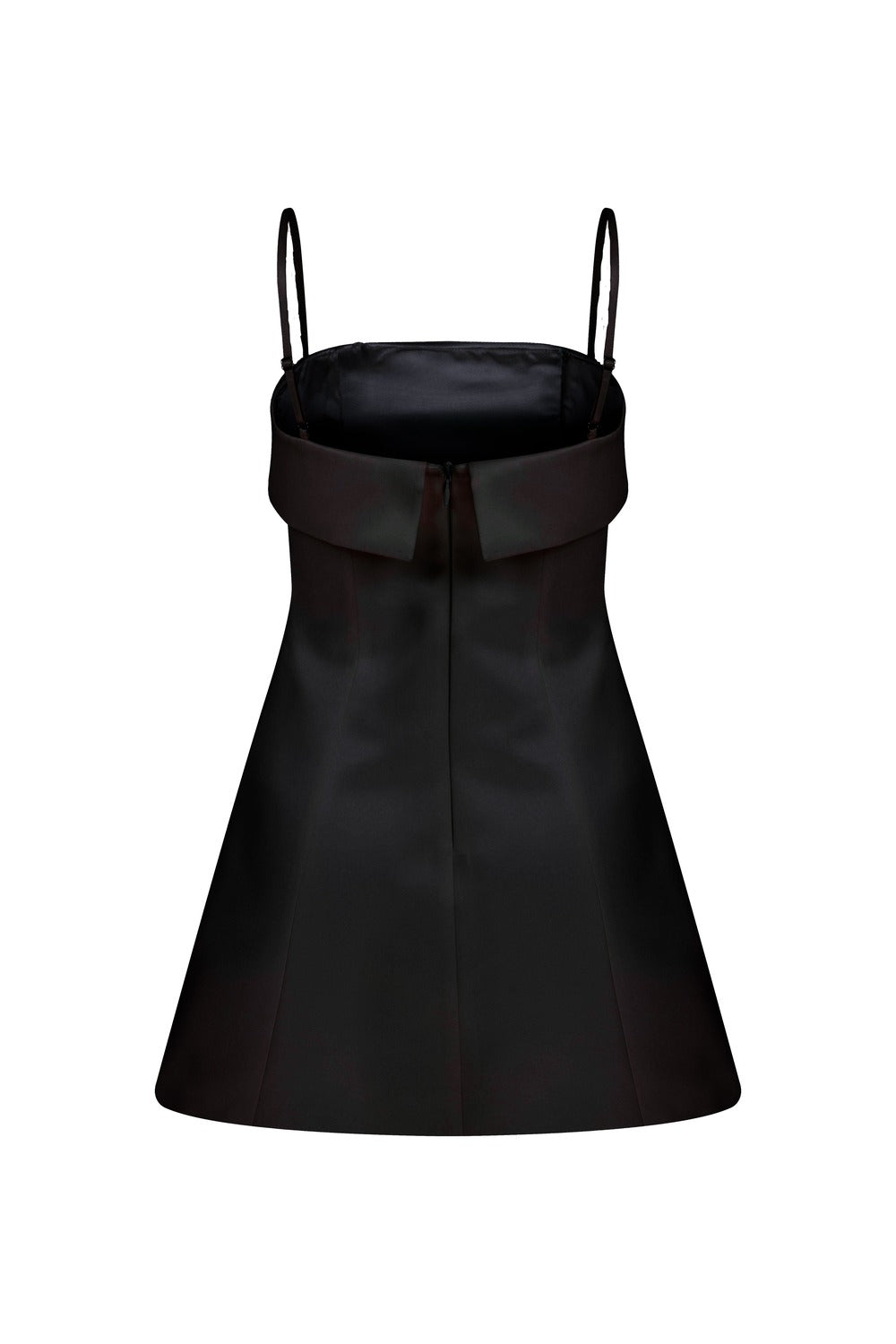 Nazlı Ceren-Gaia Mini Elbise Siyah-Elbise-8-Milagron.com