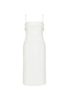 Nazlı Ceren-Gaia Uzun Elbise Vanilya Ice-Elbise-4-Milagron.com