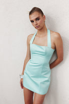 Hadley Mini Elbise Turquoise