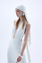 Nazlı Ceren-Ines Jarse Beyaz Elbise-Elbise-5-Milagron.com