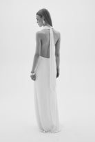 Nazlı Ceren-Ines Jarse Elbise Beyaz-Elbise-7-Milagron.com