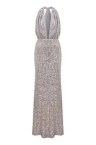 Nazlı Ceren-Ines Payetli Elbise-Elbise-1-Milagron.com