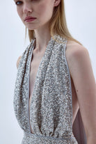 Nazlı Ceren-Ines Payetli Elbise-Elbise-5-Milagron.com