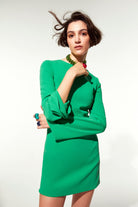 Nazlı Ceren-Ira Sırt Dekolteli Mini Elbise-Elbise-4-Milagron.com