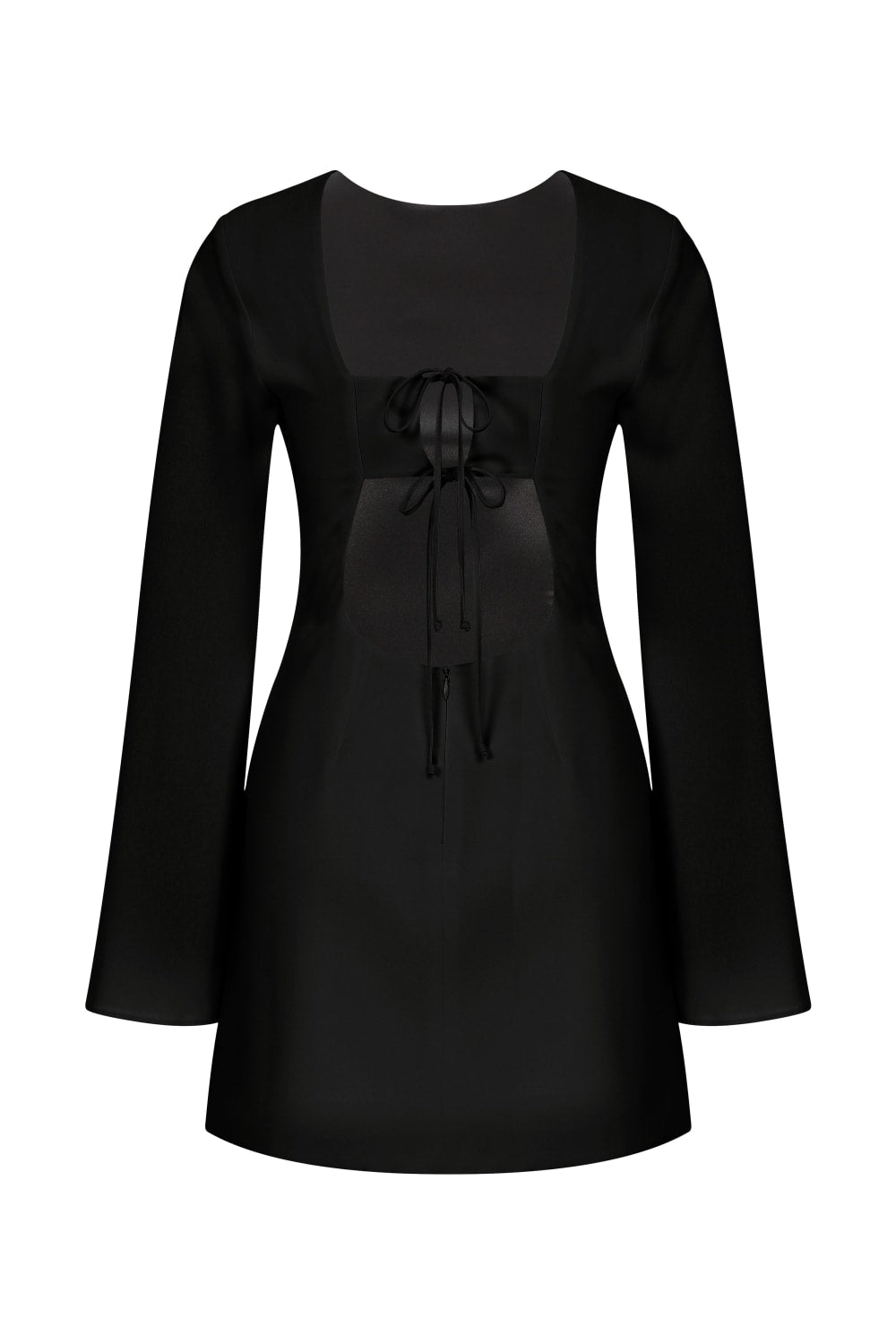 Nazlı Ceren-Ira Sırt Dekolteli Siyah Elbise-Elbise-4-Milagron.com